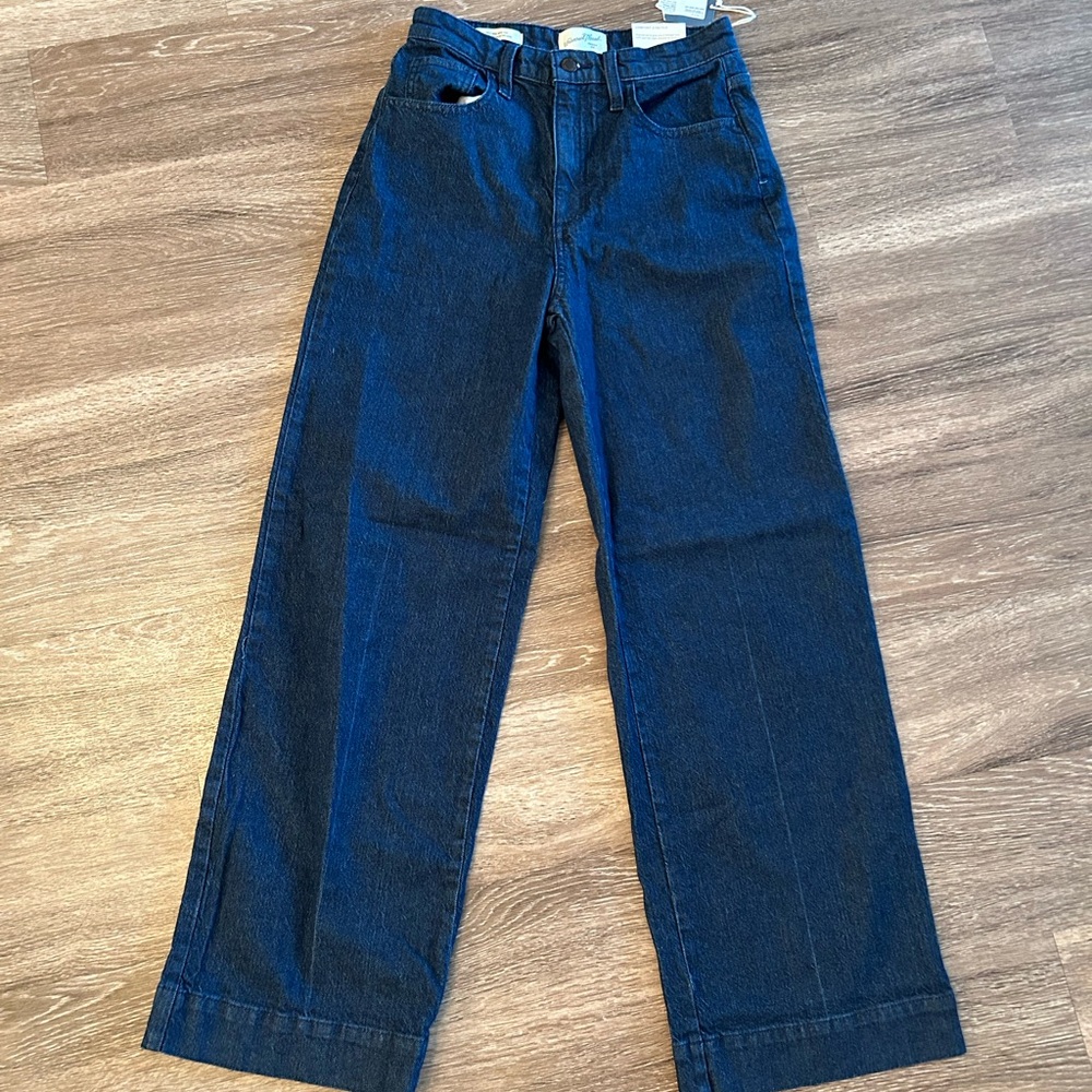 Wide leg jeans